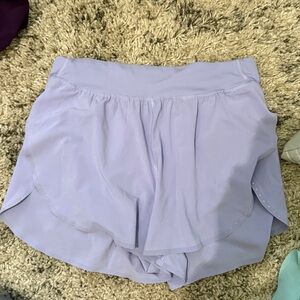lululemon athletica Light Purple Athletic Shorts